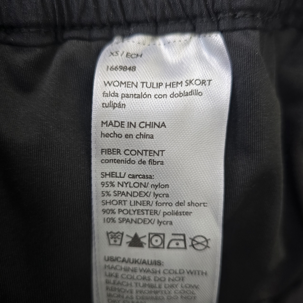 Women's Eddie Bauer Tulip Hem Skort XS Black - Picture 5 of 7